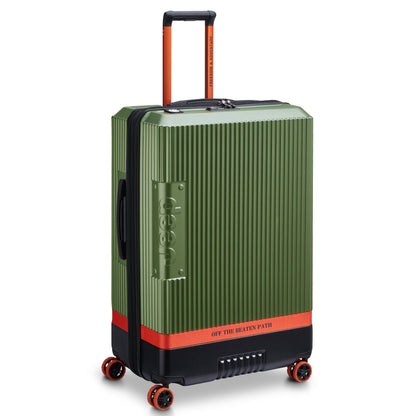 JH001A 32-Inch Expandable Check-In Suitcase, Green - Delsey Paris Hot Sale