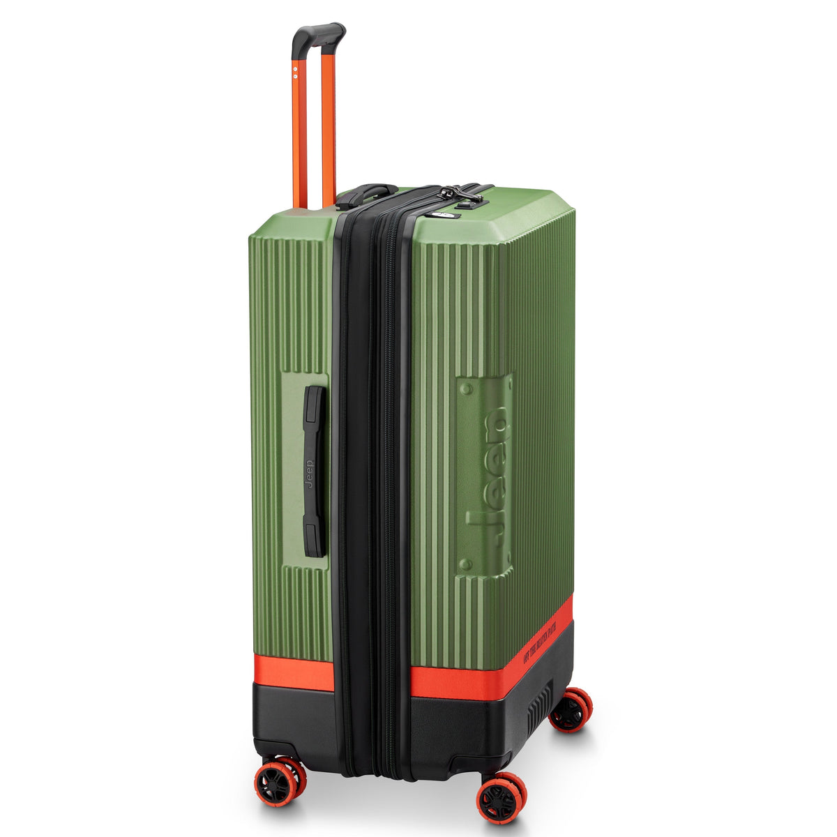 JH001A 32-Inch Expandable Check-In Suitcase, Green - Delsey Paris Hot Sale