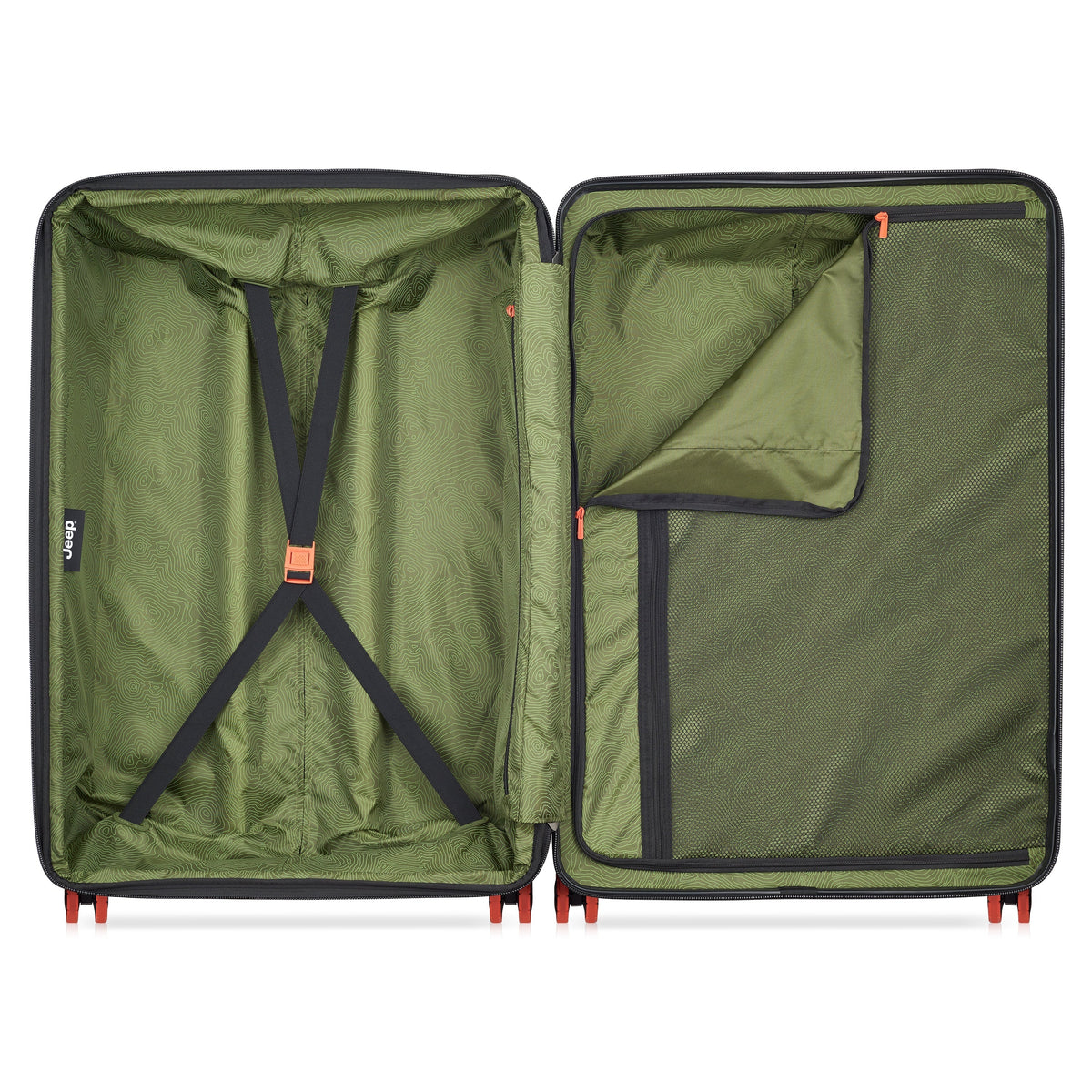 JH001A 32-Inch Expandable Check-In Suitcase, Green - Delsey Paris Hot Sale