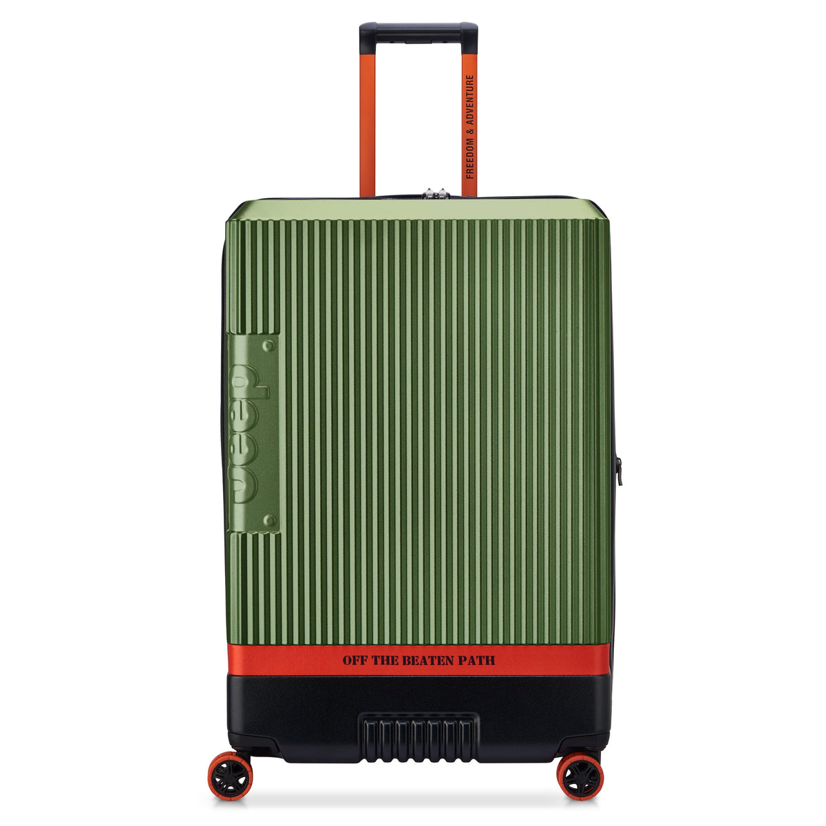 JH001A 32-Inch Expandable Check-In Suitcase, Green - Delsey Paris Hot Sale