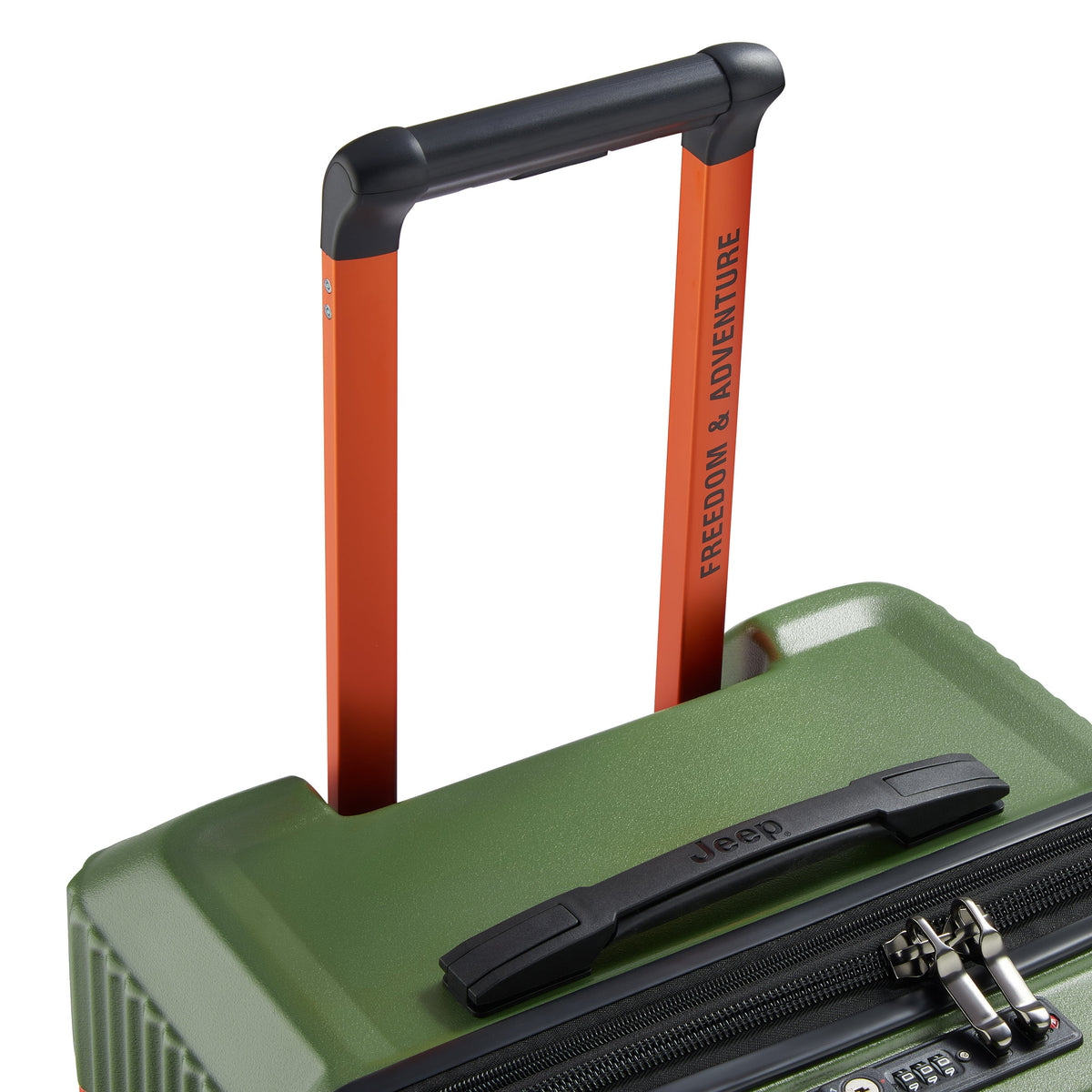JH001A 32-Inch Expandable Check-In Trunk Suitcase, Green - Delsey Paris Best Price