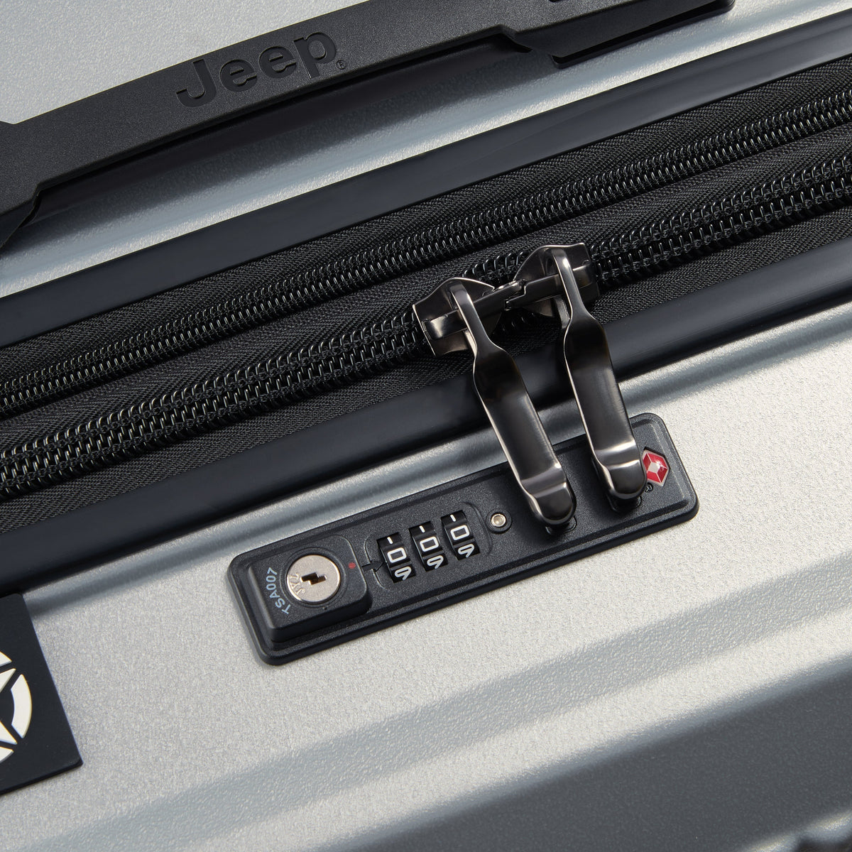 JH001A 32-Inch Expandable Check-In Trunk Suitcase, Silver - Delsey Paris Trusted