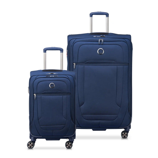 HELIUM DLX 2-Piece Luggage Set, Navy - Delsey Paris Popular