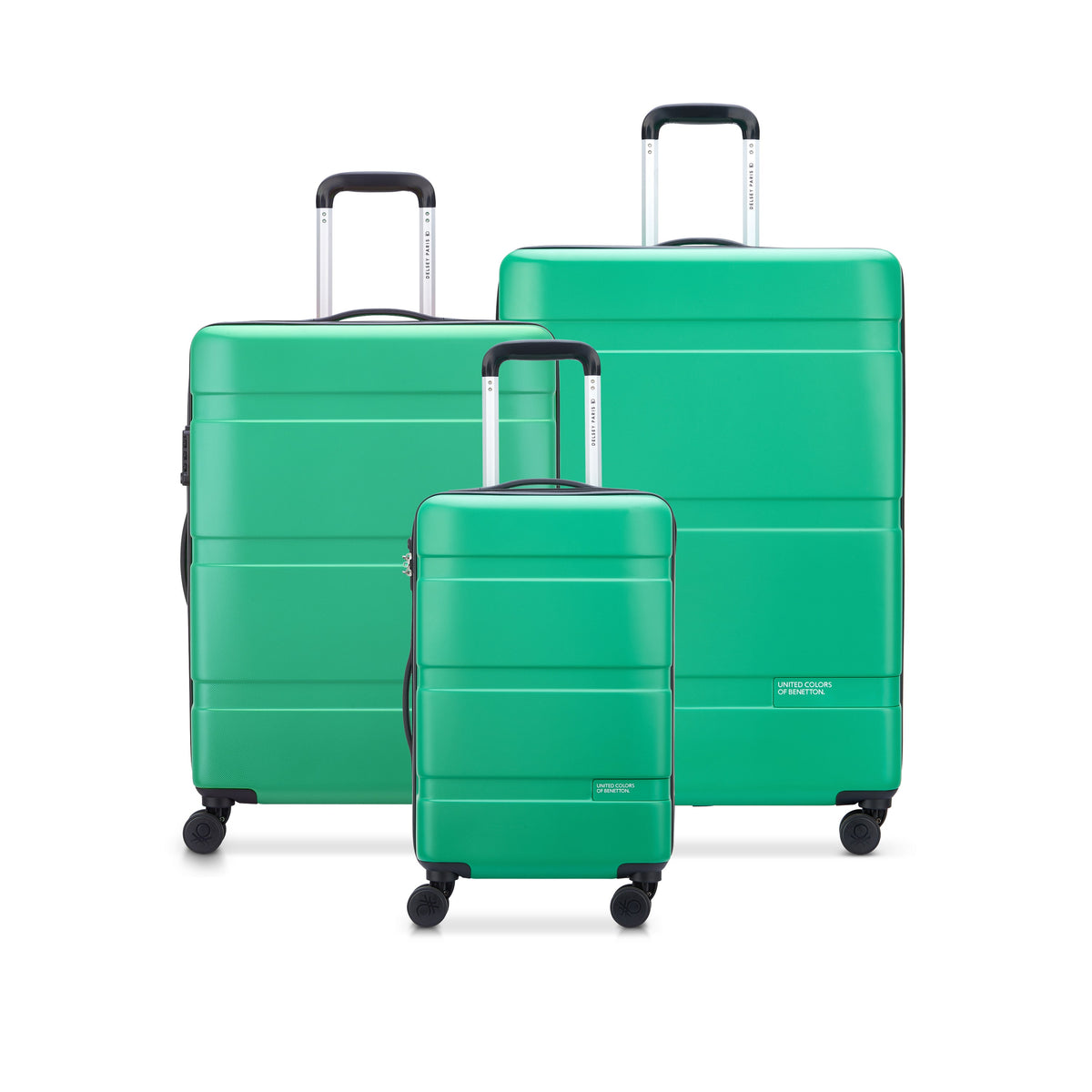 NOW HARDSIDE 3-Piece Luggage Set, Green - Delsey Paris Featured