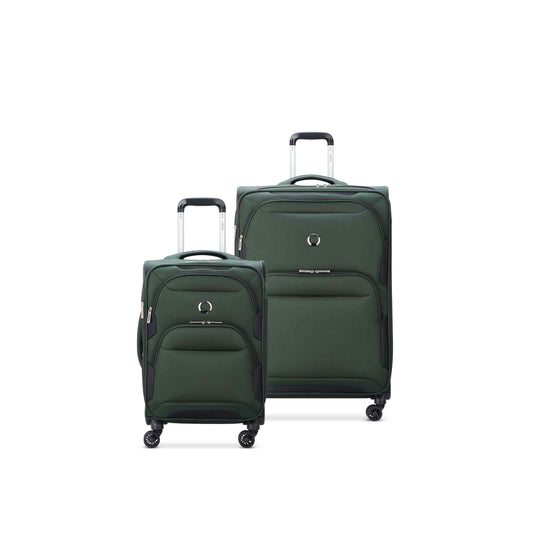 SKY MAX 2.0 2-Piece Luggage Set, Green - Delsey Paris Premium