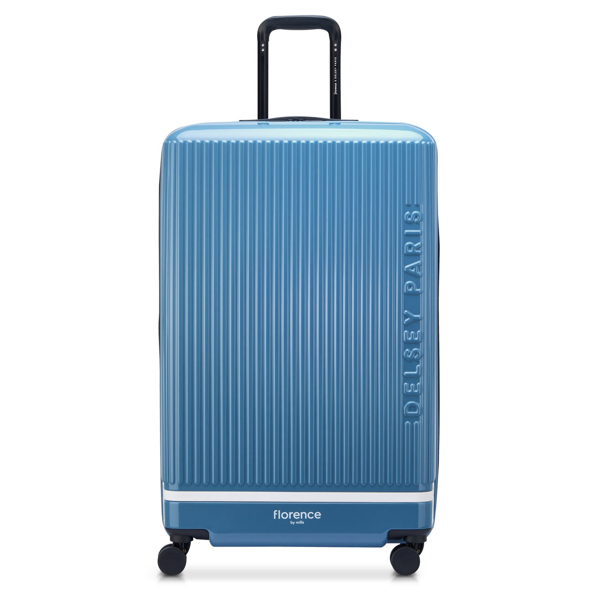 SPIN ME AWAY 31-Inch Check-In Suitcase, Zinc blue - Delsey Paris Customer Favorite