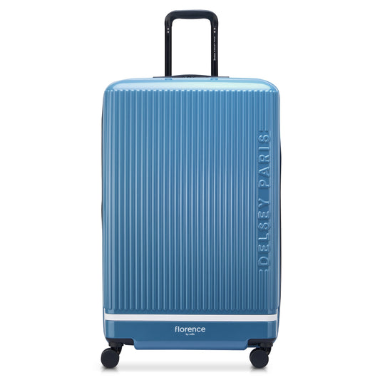 SPIN ME AWAY 31-Inch Check-In Suitcase, Zinc blue - Delsey Paris Customer Favorite