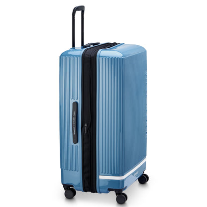 SPIN ME AWAY 31-Inch Check-In Suitcase, Zinc blue - Delsey Paris Customer Favorite