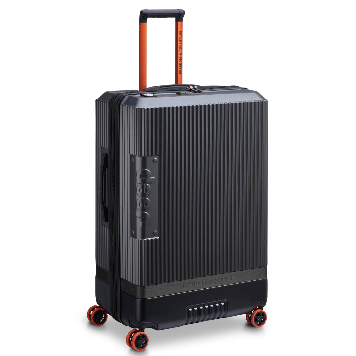 JH001A 32-Inch Expandable Check-In Suitcase, Anthracite - Delsey Paris Value