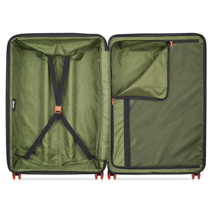 JH001A 32-Inch Expandable Check-In Suitcase, Anthracite - Delsey Paris Value