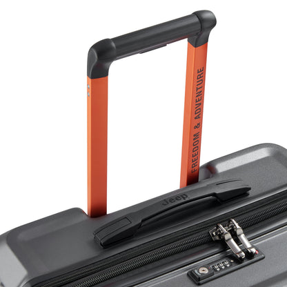 JH001A 32-Inch Expandable Check-In Suitcase, Anthracite - Delsey Paris Value