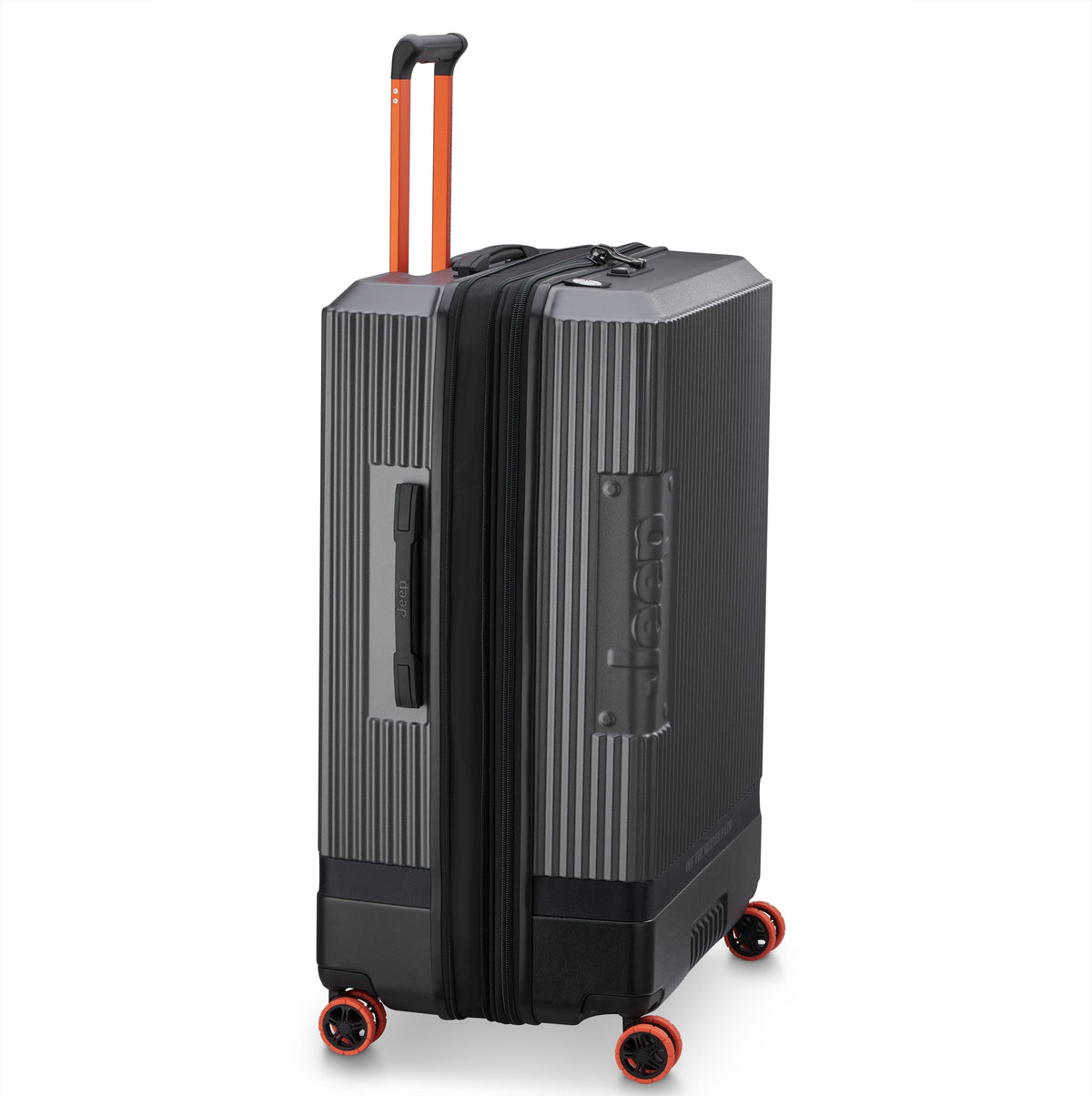 JH001A 32-Inch Expandable Check-In Suitcase, Anthracite - Delsey Paris Value