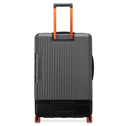 JH001A 32-Inch Expandable Check-In Suitcase, Anthracite - Delsey Paris Value