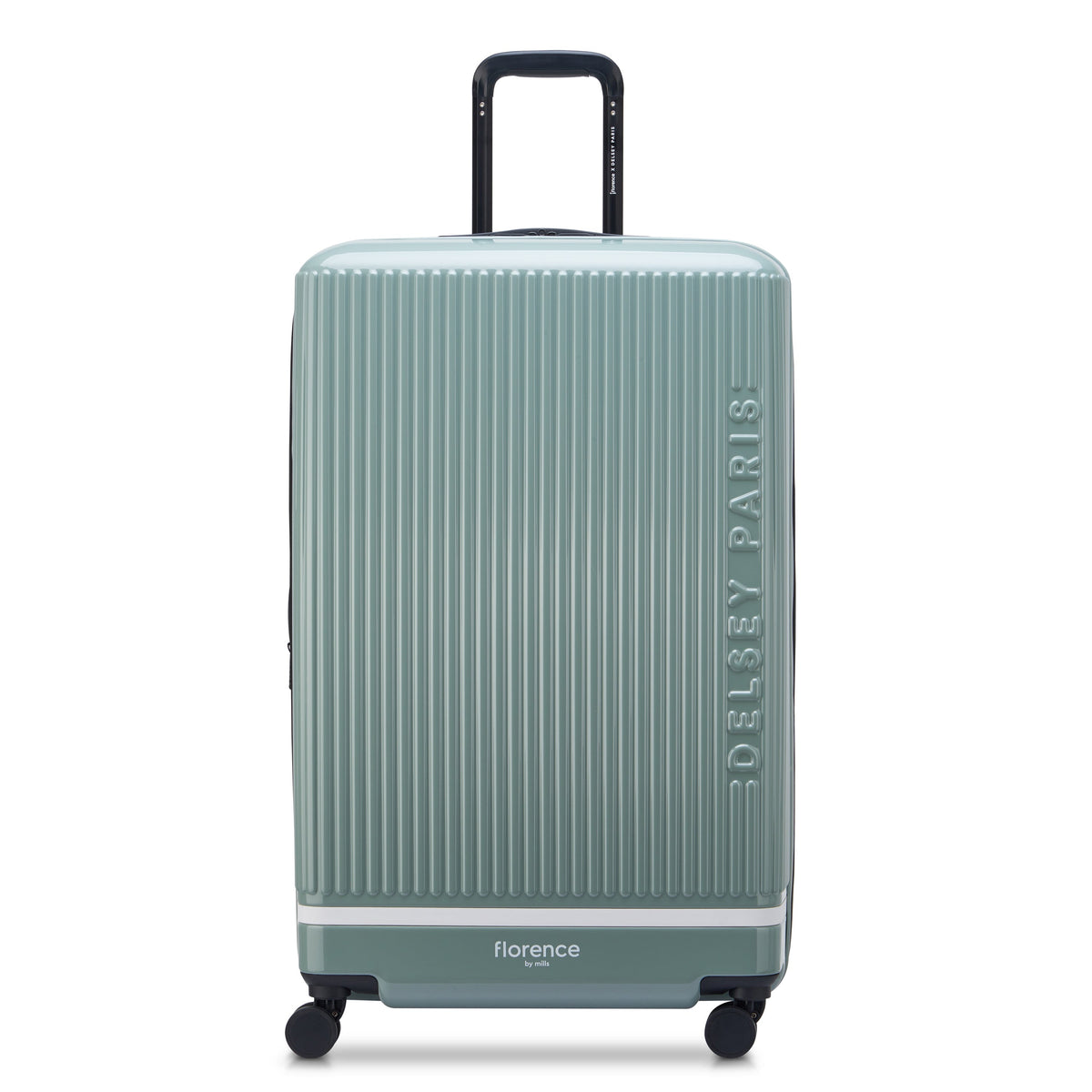 SPIN ME AWAY 31-Inch Check-In Suitcase, Sage green - Delsey Paris Classic
