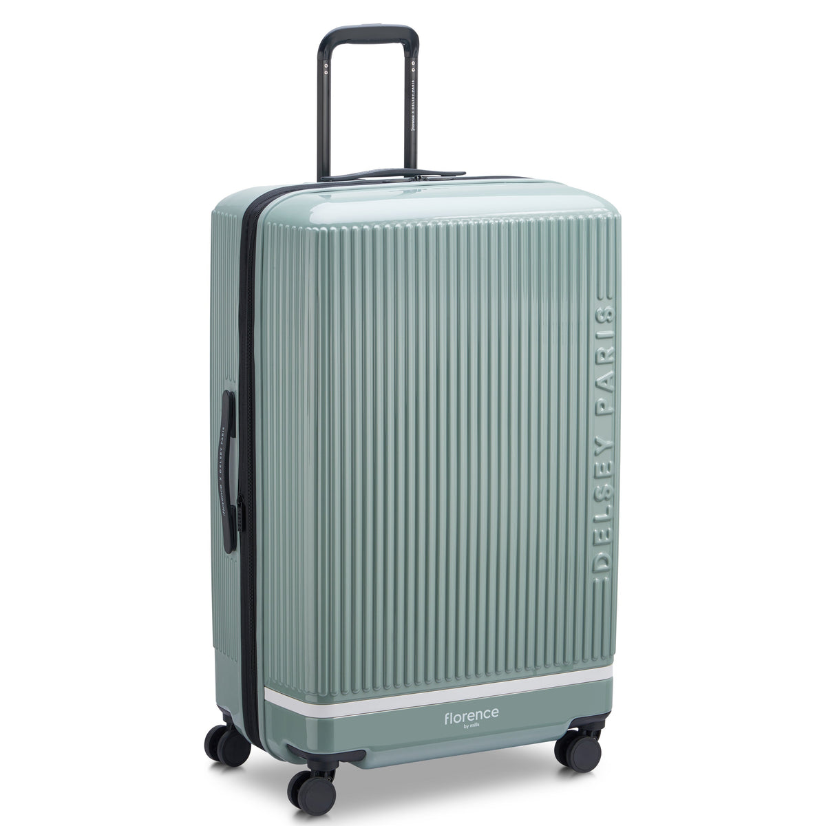 SPIN ME AWAY 31-Inch Check-In Suitcase, Sage green - Delsey Paris Classic