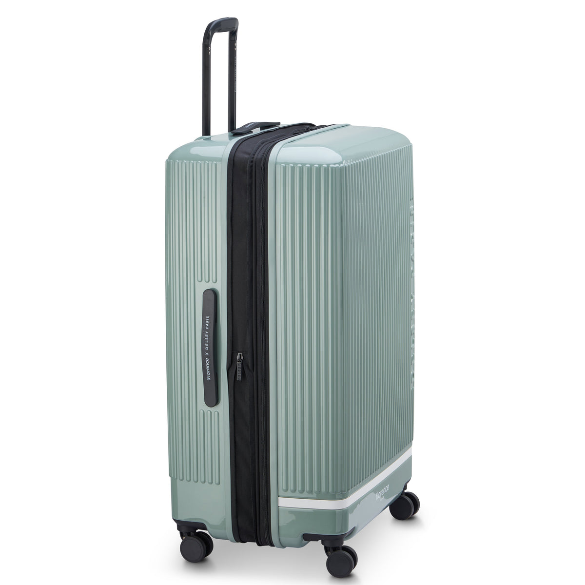 SPIN ME AWAY 31-Inch Check-In Suitcase, Sage green - Delsey Paris Classic