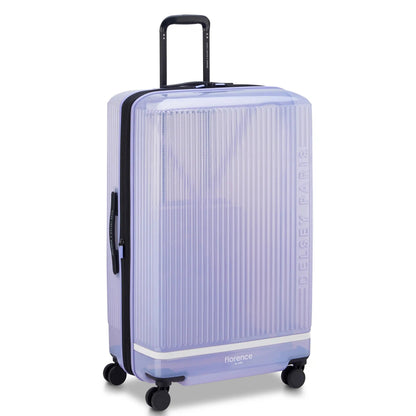 GOTTA GLOW 31-Inch Check-In Suitcase, Translucent purple - Delsey Paris Signature