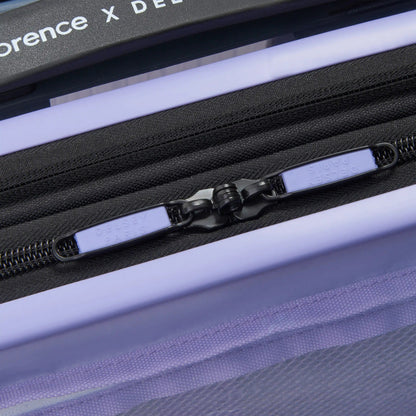 GOTTA GLOW 31-Inch Check-In Suitcase, Translucent purple - Delsey Paris Signature