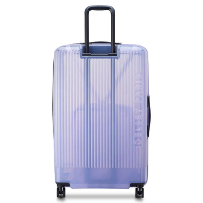 GOTTA GLOW 31-Inch Check-In Suitcase, Translucent purple - Delsey Paris Signature