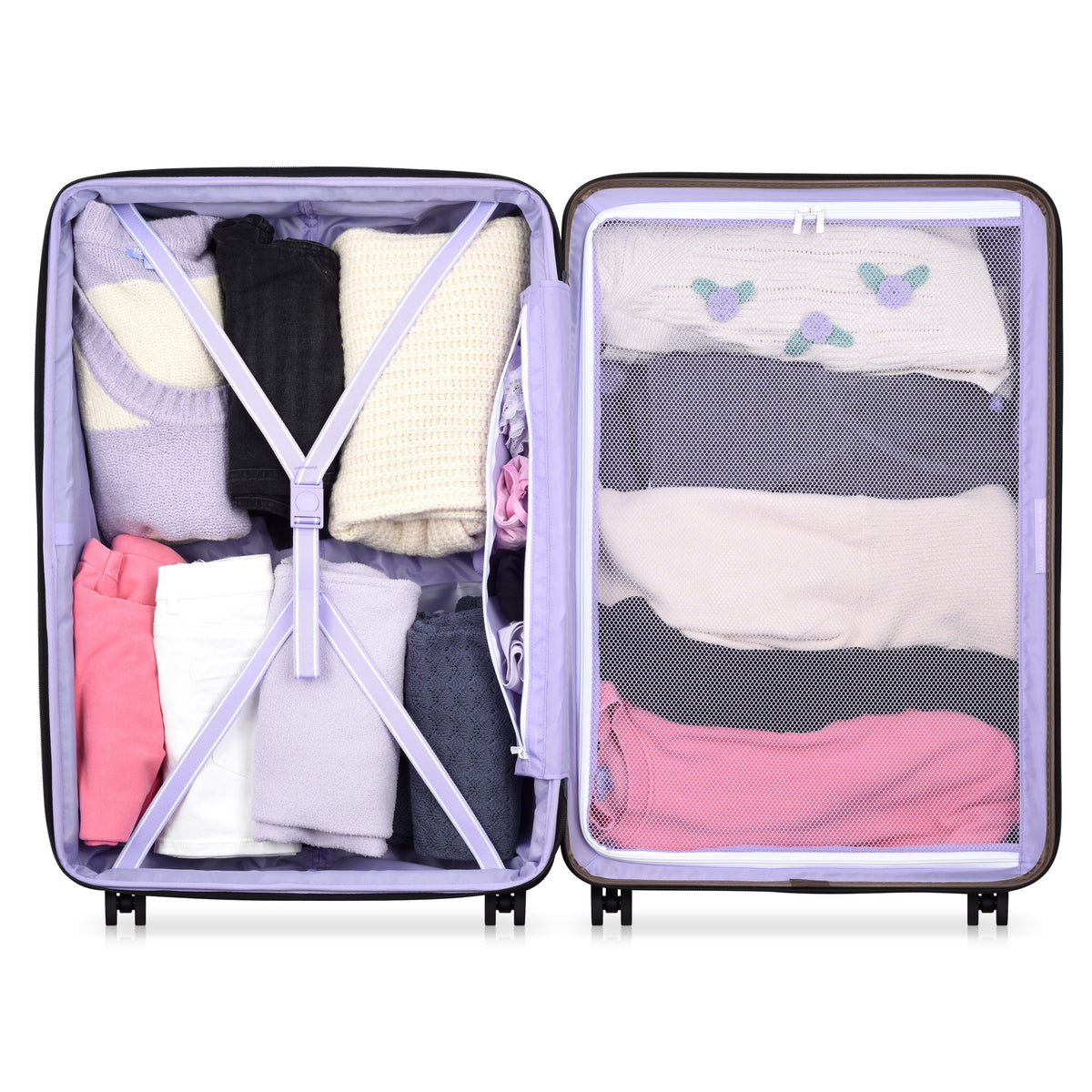 CATCH FLIGHTS 31-Inch Check-In Suitcase, Chestnut - Delsey Paris Trending