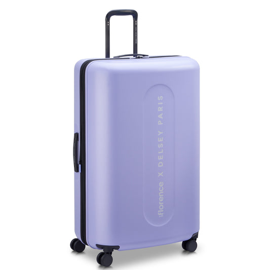 CATCH FLIGHTS 31-Inch Check-In Suitcase, Lavender - Delsey Paris Smart Buy