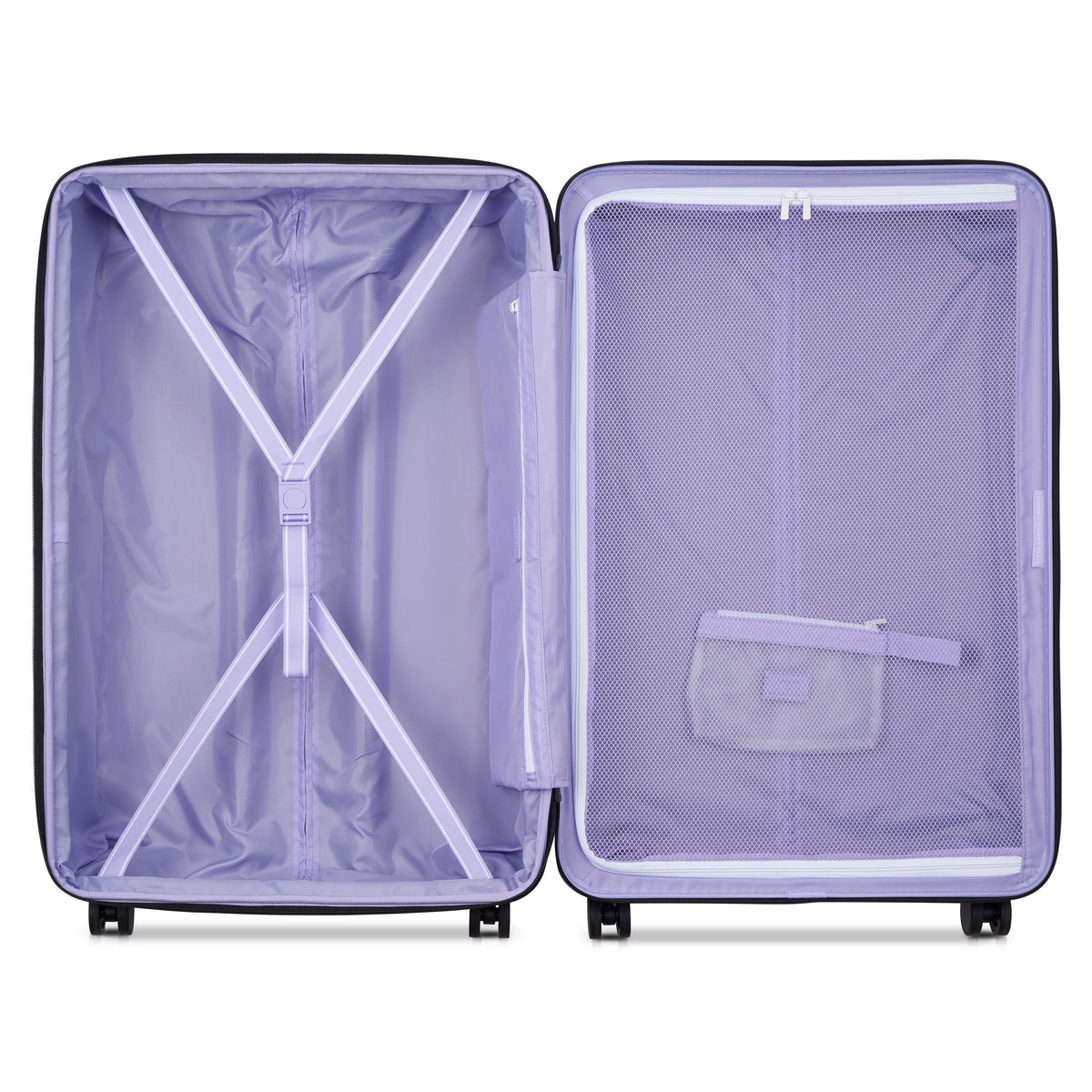 CATCH FLIGHTS 31-Inch Check-In Suitcase, Lavender - Delsey Paris Smart Buy