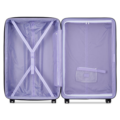 CATCH FLIGHTS 31-Inch Check-In Suitcase, Lavender - Delsey Paris Smart Buy