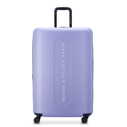 CATCH FLIGHTS 31-Inch Check-In Suitcase, Lavender - Delsey Paris Smart Buy