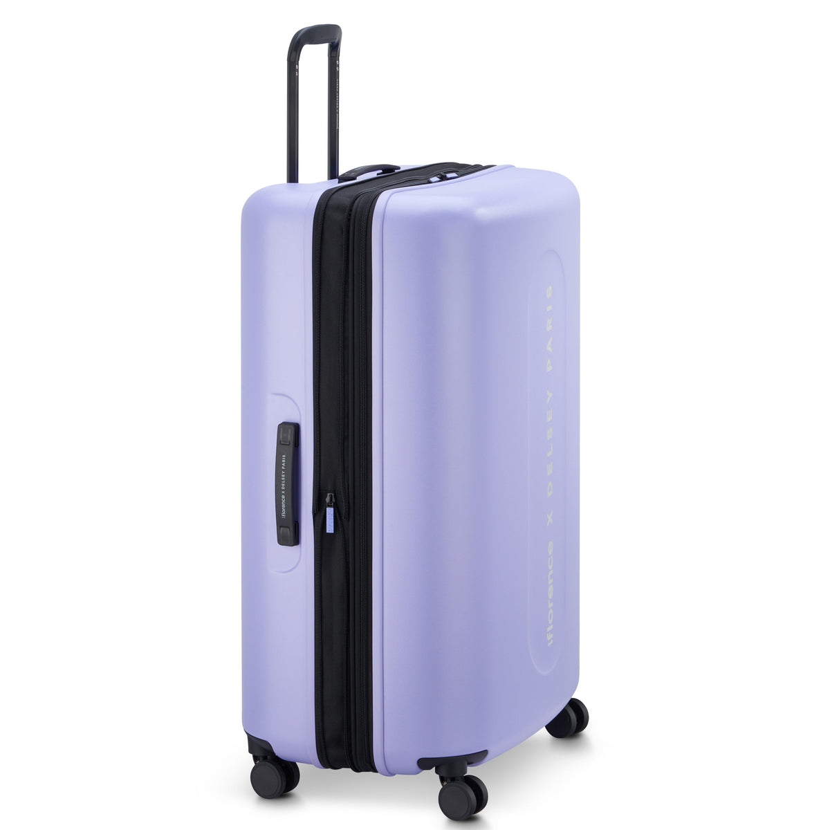 CATCH FLIGHTS 31-Inch Check-In Suitcase, Lavender - Delsey Paris Smart Buy