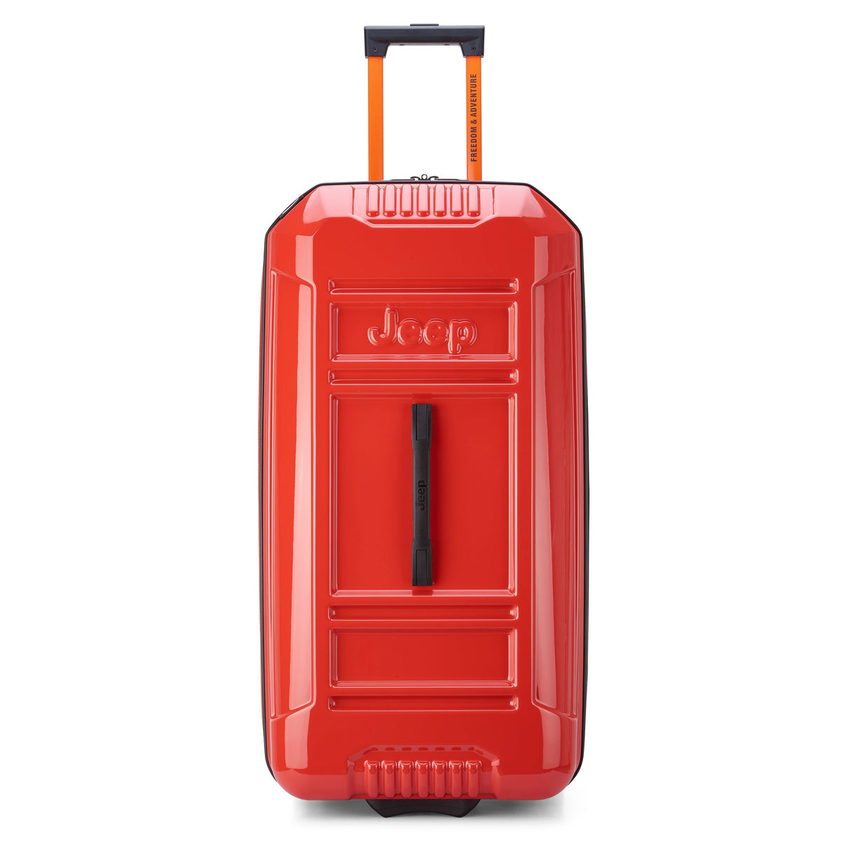 JH003B 32-Inch 2-Wheeled Expandable Check-In Suitcase, Tomato - Delsey Paris Signature