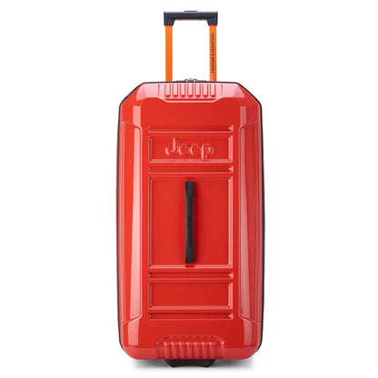JH003B 32-Inch 2-Wheeled Expandable Check-In Suitcase, Tomato - Delsey Paris Signature