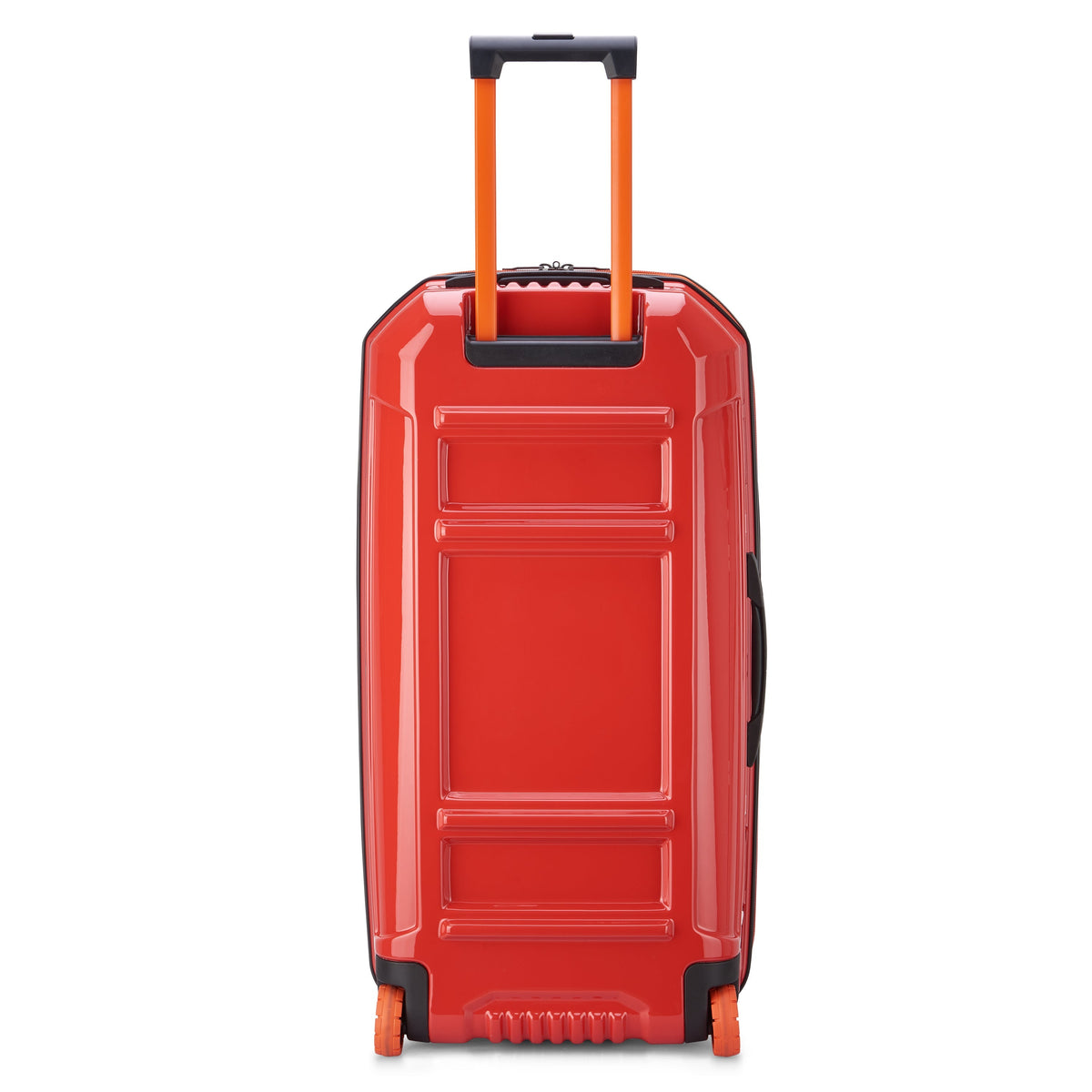 JH003B 32-Inch 2-Wheeled Expandable Check-In Suitcase, Tomato - Delsey Paris Signature