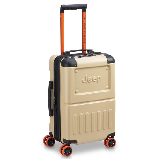 JH002B 22-Inch Expandable Carry-On Suitcase, Warm sand - Delsey Paris Popular