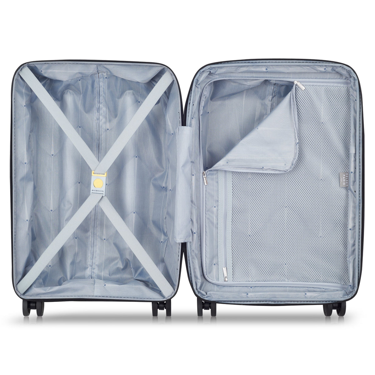 DUNE 23-Inch Expandable Carry-On Suitcase, Black - Delsey Paris Featured
