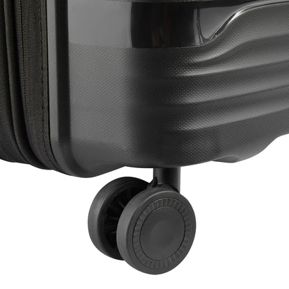 DUNE 23-Inch Expandable Carry-On Suitcase, Black - Delsey Paris Featured