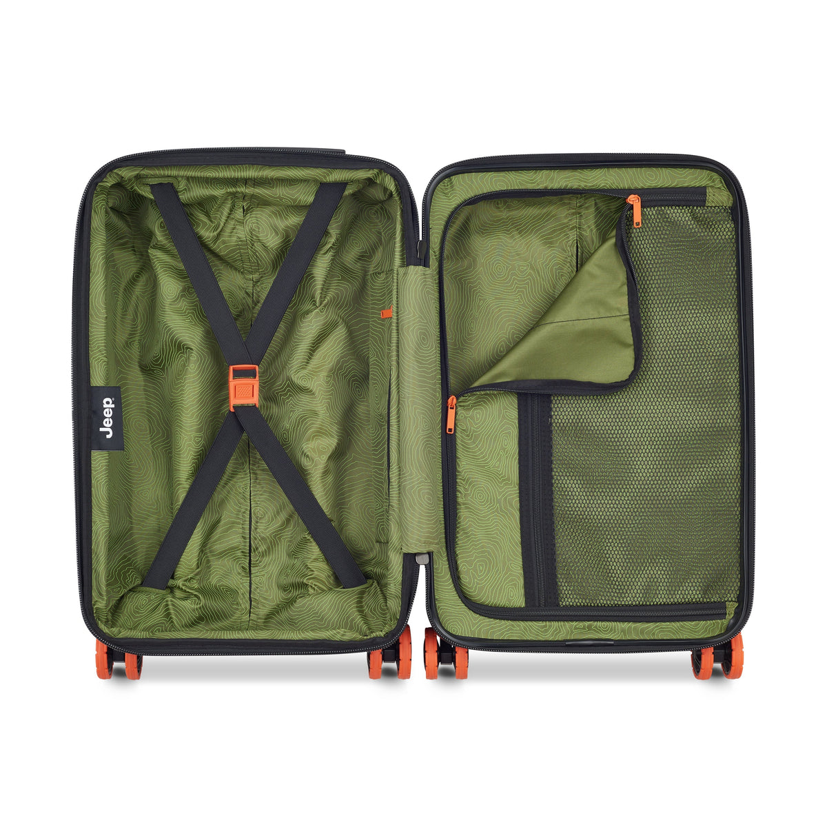 JH002B 22-Inch Expandable Carry-On Suitcase, Elm green - Delsey Paris Hot Sale