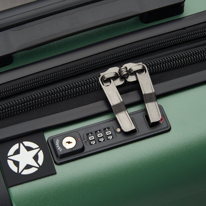 JH002B 22-Inch Expandable Carry-On Suitcase, Elm green - Delsey Paris Hot Sale