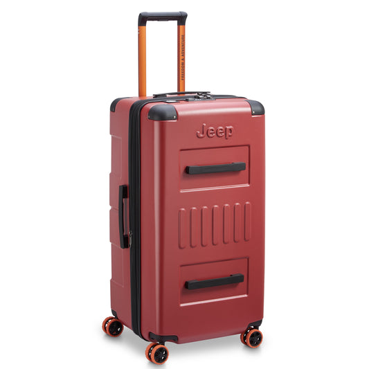 JH002B 32-Inch Expandable Check-In Trunk Suitcase, Chilli pepper - Delsey Paris Classic
