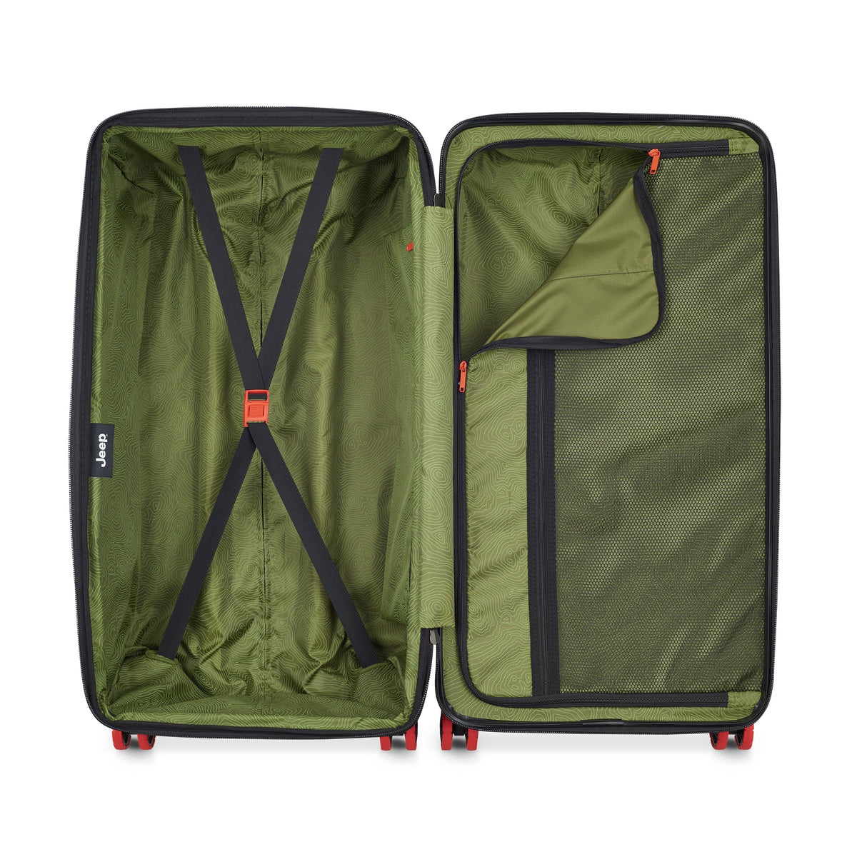 JH002B 32-Inch Expandable Check-In Trunk Suitcase, Chilli pepper - Delsey Paris Classic