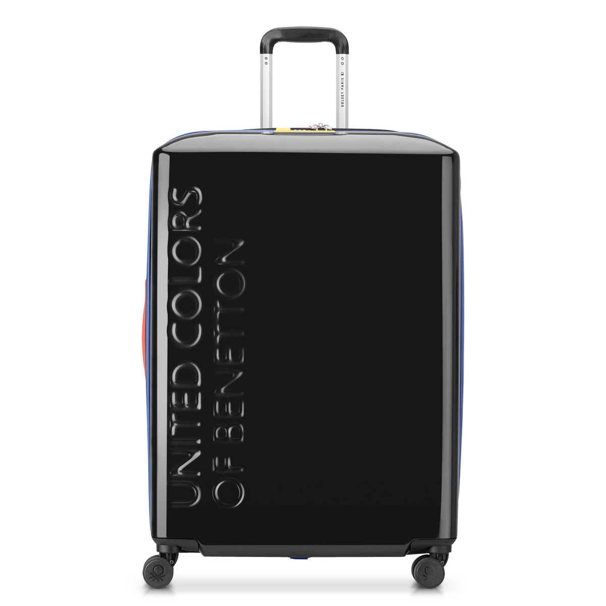 UNITED 30-Inch Check-In Suitcase, Black - Delsey Paris Premium